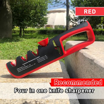 Multifunction 4-in-1 Knife Sharpener