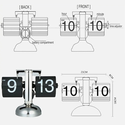 Table Digital Flip Clock