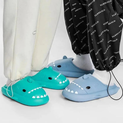 Cartoon Shark Home Slippers