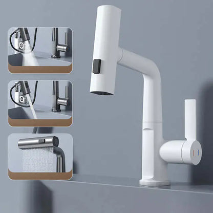 Waterfall Basin Faucet with Digital Display