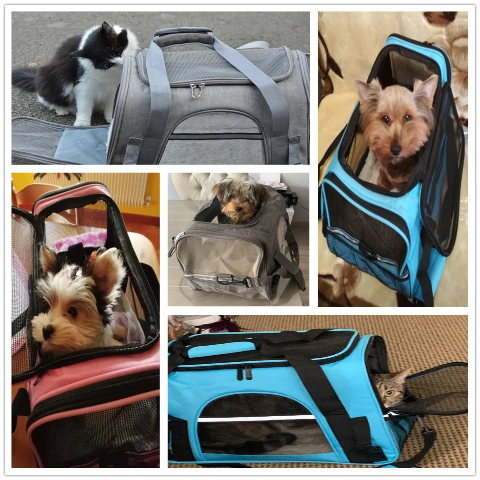 Comfy Pet Travel Messenger Bag