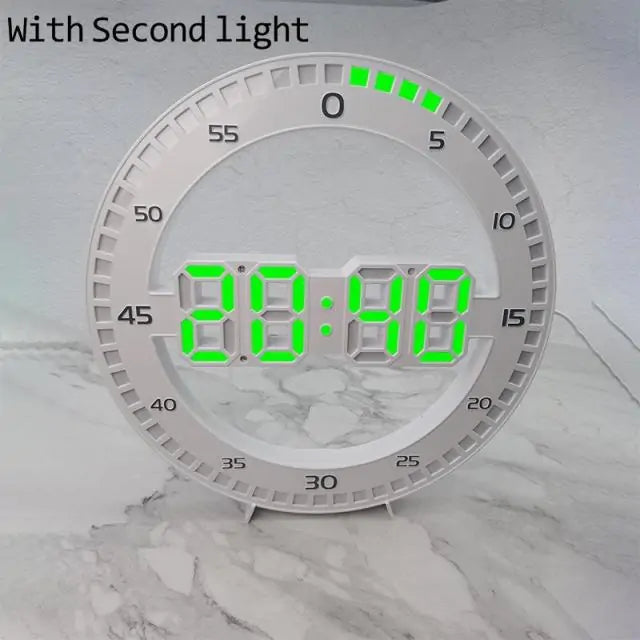 Digital Wall Clock