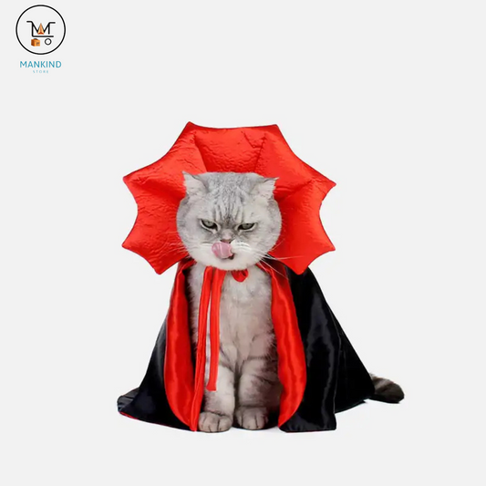 Vampire Charm: Spooky Pet Cloak Costume