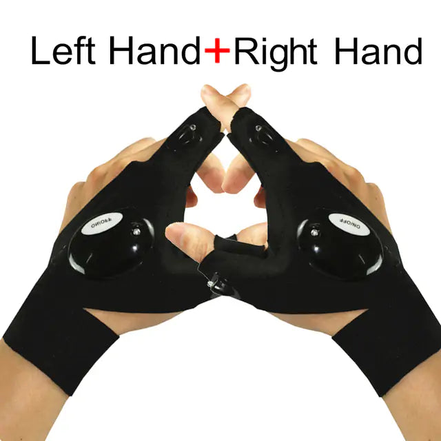 Waterproof LED Gloves