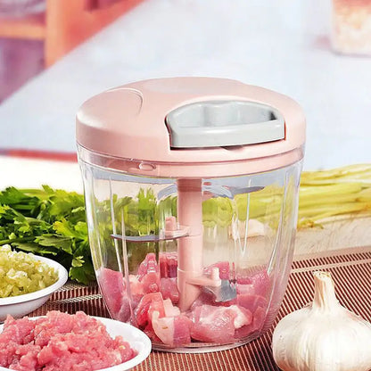 ChopMate: Quick & Easy Handheld Veggie Cutter