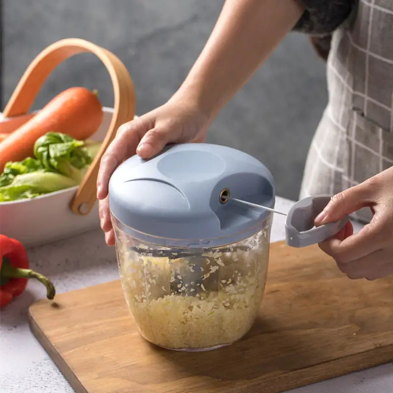 ChopMate: Quick & Easy Handheld Veggie Cutter