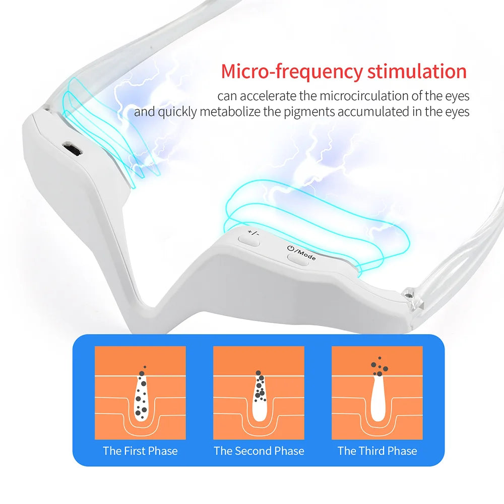 Eye Massager with Red Light Therapy