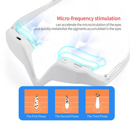 Eye Massager with Red Light Therapy