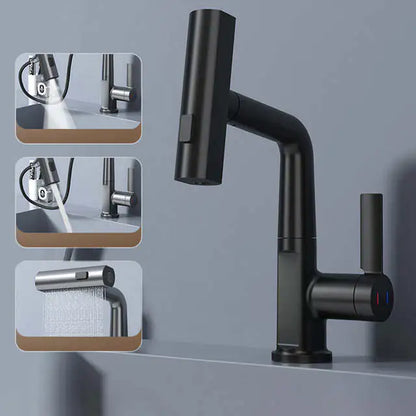 Waterfall Basin Faucet with Digital Display