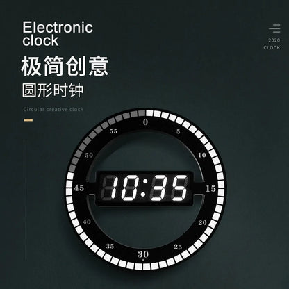 Digital Wall Clock